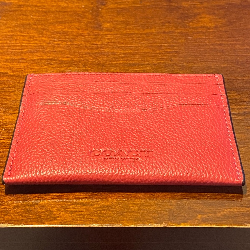 Coach Slim Card Case Wallet